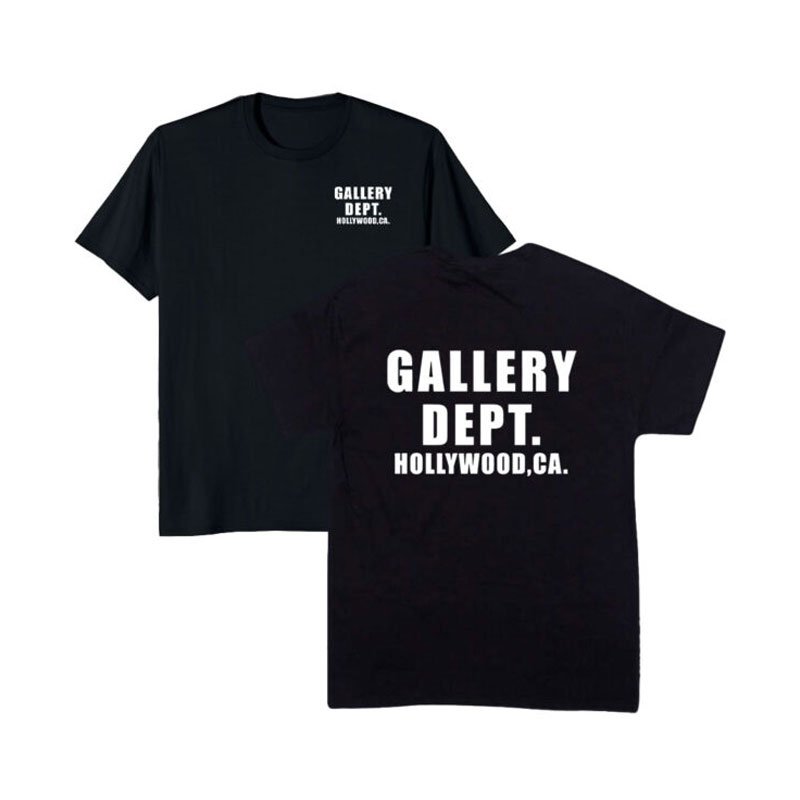 Gallery Dept Hollywood Ca Front Back Print Tshirt