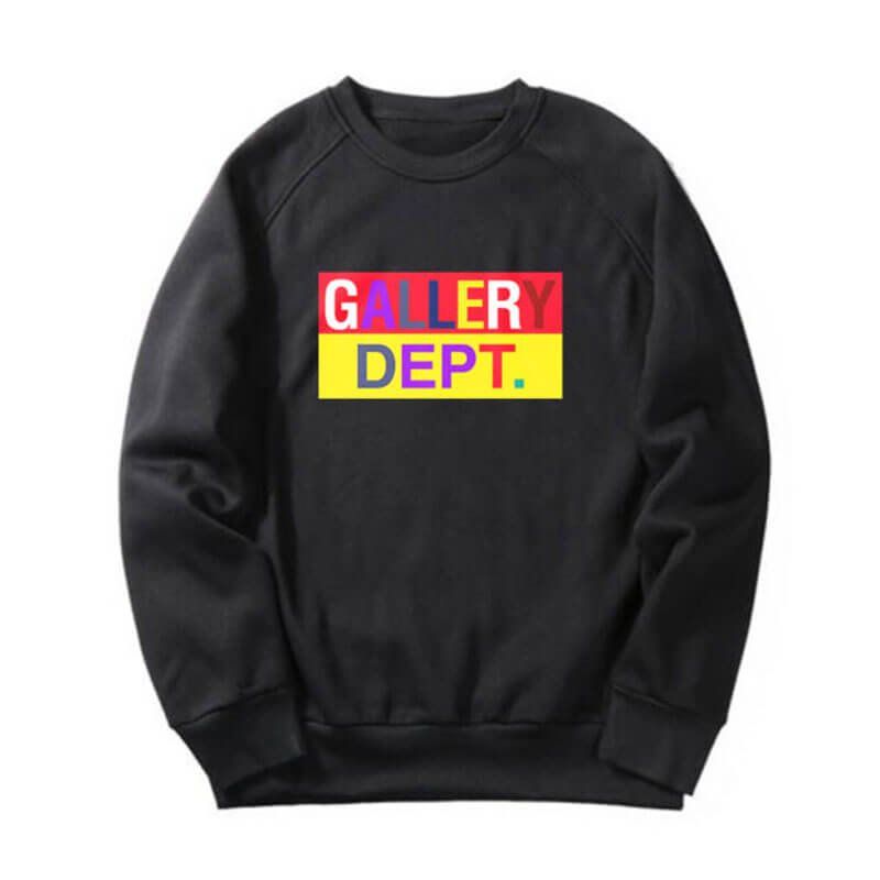 Gallery Dept Colored Letter Sweatshirt